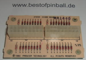 Diode & Resistor Board (Gottlieb)